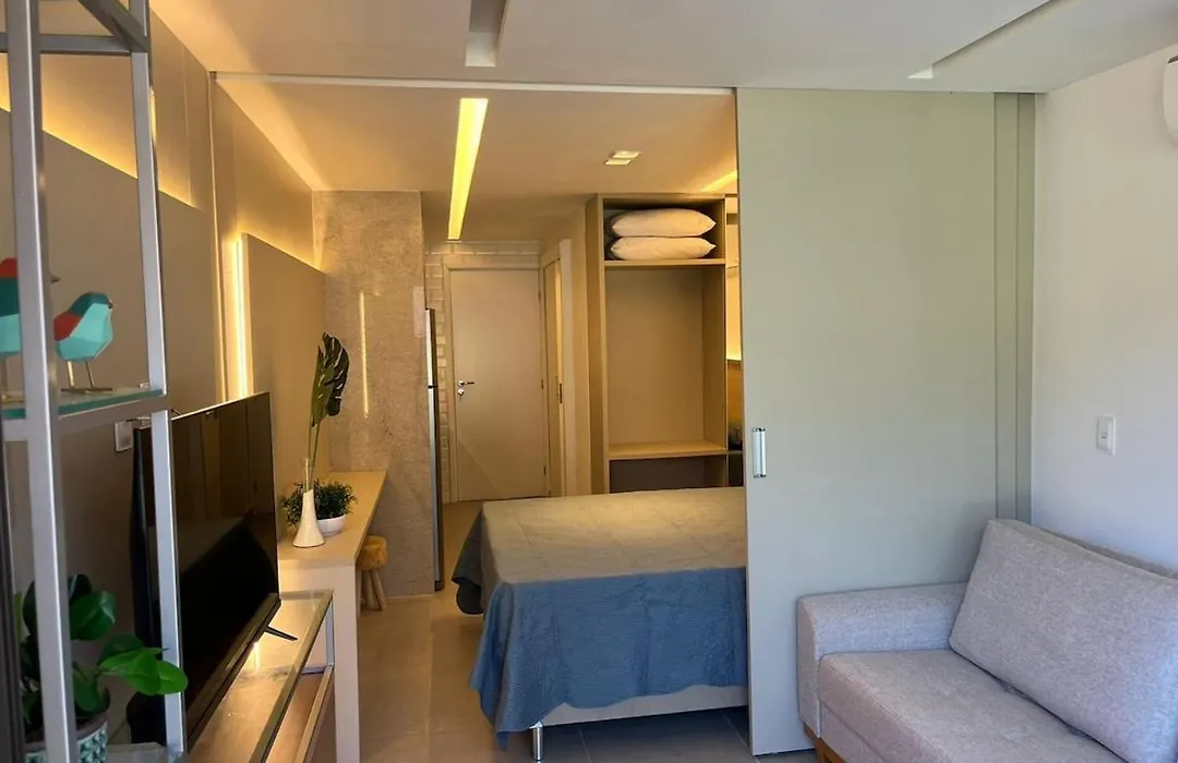 Flat 106 PP · Flat equipado a 50 m da Praia By La Playa-1